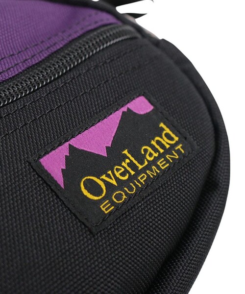 Overland(オーバーランド)の「【OverLand Equipment/オーバーランド・イクイップメント】OL-253007/配色WAIST BAG/ウェストバッグ/ボディバッグ/アウトドア/ユニセックス【WEB限定】(ボディバッグ/ウエストポーチ・メンズ・ブラック/パープル/グレー・フリー)」の6枚目の写真