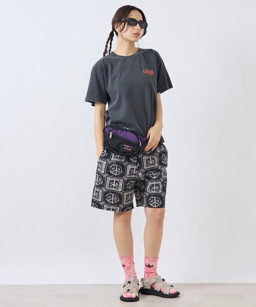 Overland(オーバーランド)の「【OverLand Equipment/オーバーランド・イクイップメント】OL-253007/配色WAIST BAG/ウェストバッグ/ボディバッグ/アウトドア/ユニセックス【WEB限定】(ボディバッグ/ウエストポーチ・メンズ・ブラック/パープル/グレー・フリー)」の4枚目の写真