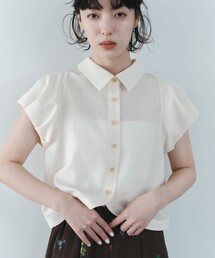 EMMEL REFINES ホワイトシャツ EMMEL REFINES｜エメルリファインズのシャツ/ブラウス（ホワイト/白色