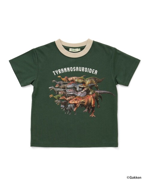 BEAMS mini(ビームスミニ)の「【COLLABORATION】学研の図鑑LIVEエクストリーム / Tシャツ (90~140cm)(Tシャツ/カットソー・キッズ・ホワイト系その他5/グリーン/サックスブルー・140/130/110/100/90/120)」の2枚目の写真