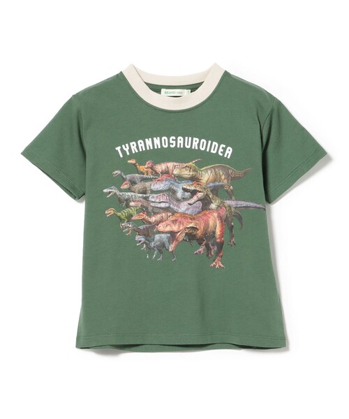 BEAMS mini(ビームスミニ)の「【COLLABORATION】学研の図鑑LIVEエクストリーム / Tシャツ (90~140cm)(Tシャツ/カットソー・キッズ・ホワイト系その他5/グリーン/サックスブルー・140/130/110/100/90/120)」の6枚目の写真