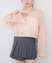 袖リボンメッシュNT