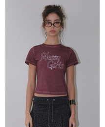 MESSY GRAPHIC T-SHIRT [INDI PINK]