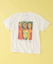 Pablo Picasso(パブロ・ピカソ) 別注 アート プリント Tシャツ
