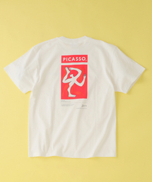 EDIFICE（エディフィス）の「Pablo Picasso(パブロ・ピカソ) 別注 アート プリント Tシャツ（Tシャツ/カットソー）」