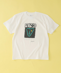 EDIFICE（エディフィス）の「Pablo Picasso(パブロ・ピカソ) 別注 アート プリント Tシャツ（Tシャツ/カットソー）」