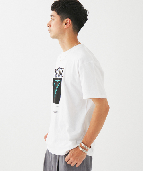 EDIFICE（エディフィス）の「Pablo Picasso(パブロ・ピカソ) 別注 アート プリント Tシャツ（Tシャツ/カットソー・メンズ・ブラック系その他/ブルー/ホワイト×ホワイト/ブラック/ベージュ/レッド/ホワイト系その他/ホワイト・MEDIUM/SMALL/X-LARGE/LARGE）」の15枚目の写真