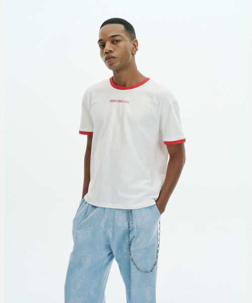 KRUXH(クルクス)の「クラシックリングTシャツレッド(Tシャツ/カットソー・レディース・その他・1/2/3)」の3枚目の写真