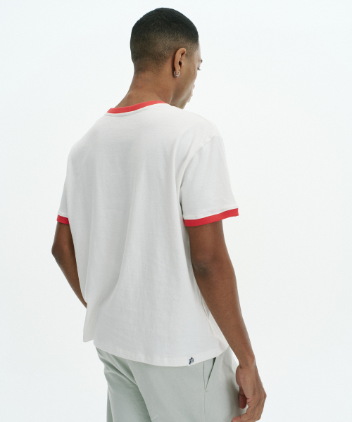 KRUXH(クルクス)の「クラシックリングTシャツレッド(Tシャツ/カットソー・レディース・その他・1/2/3)」の5枚目の写真