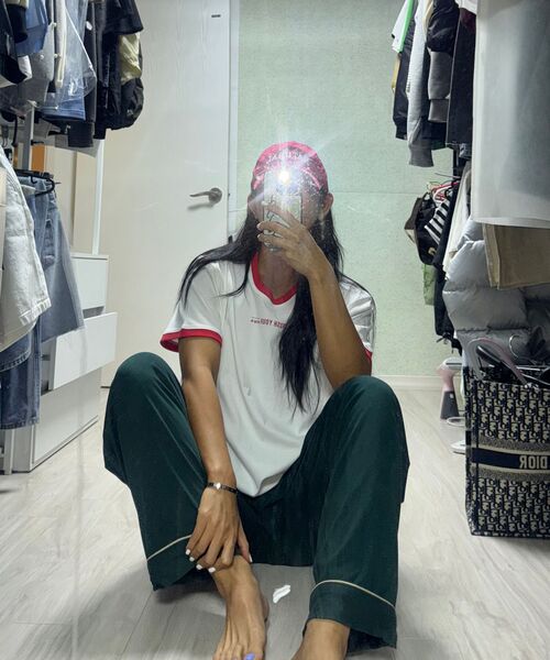 KRUXH(クルクス)の「クラシックリングTシャツレッド(Tシャツ/カットソー・レディース・その他・1/2/3)」の12枚目の写真