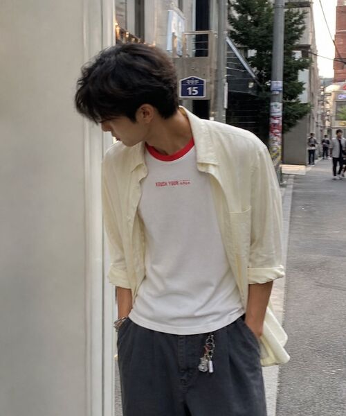 KRUXH(クルクス)の「クラシックリングTシャツレッド(Tシャツ/カットソー・レディース・その他・1/2/3)」の13枚目の写真