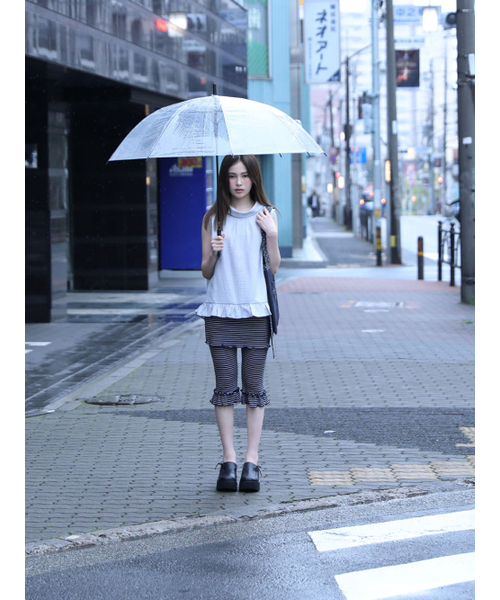 UGLY SHADOW(アグリーシャドウ)の「HIGH-NECK FRILL SLEEVELESS(LIGHT GREY)(シャツ/ブラウス・レディース・その他・FREE)」の3枚目の写真
