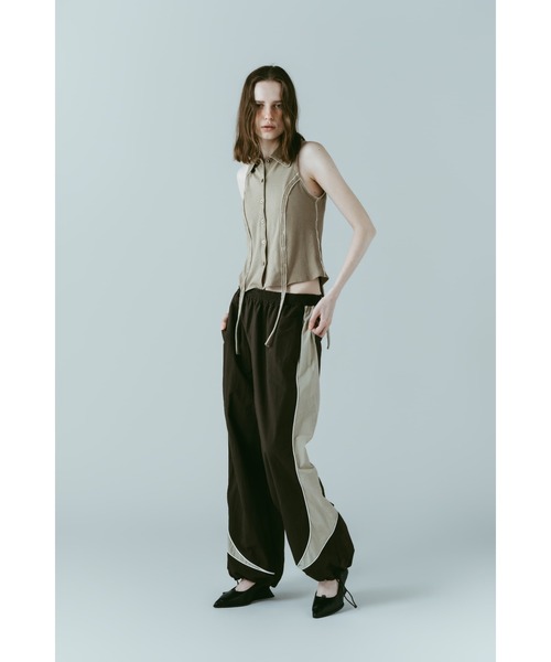 Knuth Marf（クヌースマーフ）の「american armhole compact shirt（シャツ/ブラウス・レディース・ダークグリーン/グリーン系その他・FREE）」の4枚目の写真