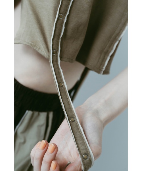 Knuth Marf（クヌースマーフ）の「american armhole compact shirt（シャツ/ブラウス・レディース・ダークグリーン/グリーン系その他・FREE）」の14枚目の写真