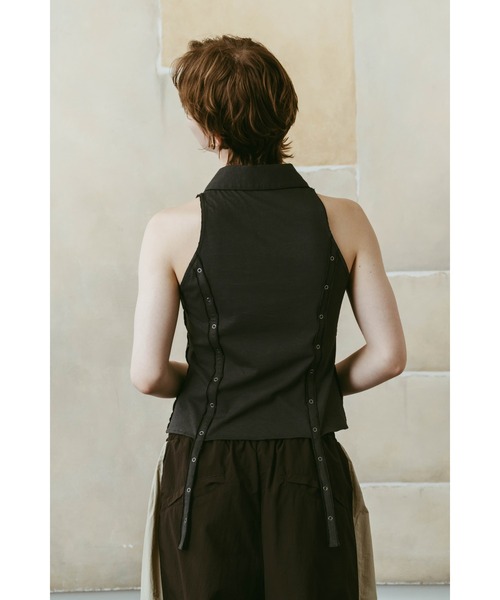 Knuth Marf（クヌースマーフ）の「american armhole compact shirt（シャツ/ブラウス・レディース・ダークグリーン/グリーン系その他・FREE）」の16枚目の写真