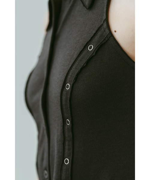 Knuth Marf（クヌースマーフ）の「american armhole compact shirt（シャツ/ブラウス・レディース・ダークグリーン/グリーン系その他・FREE）」の22枚目の写真