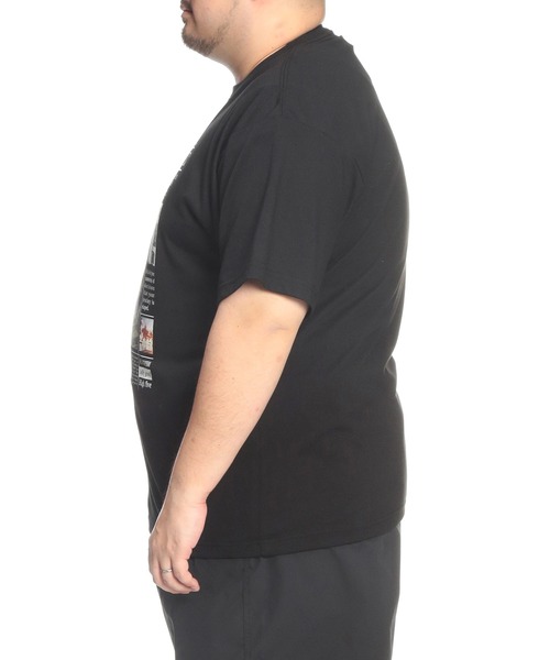 B&T CLUB(ビーティークラブ)の「Tシャツ 半袖 メンズ 大きいサイズ フォトプリント クルーネック カットソー B&T CLUB (ビーアンドティークラブ)(Tシャツ/カットソー・メンズ・ホワイト/ブラック・X3(6L~7L)/X1(3L~4L)/X2(4L~5L))」の14枚目の写真