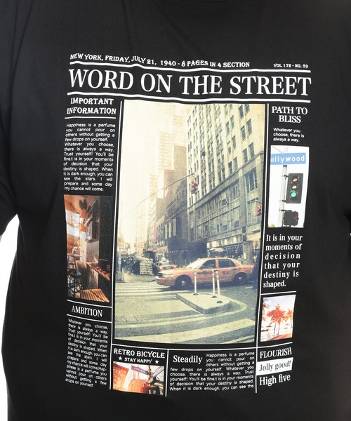 B&T CLUB(ビーティークラブ)の「Tシャツ 半袖 メンズ 大きいサイズ フォトプリント クルーネック カットソー B&T CLUB (ビーアンドティークラブ)(Tシャツ/カットソー・メンズ・ホワイト/ブラック・X3(6L~7L)/X1(3L~4L)/X2(4L~5L))」の18枚目の写真