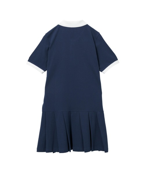 A BATHING APE(アベイシングエイプ)の「APEE BABY EMBROIDERY POLO DRESS(ワンピース・レディース・ネイビー/グレー・SMALL/X-SMALL)」の5枚目の写真