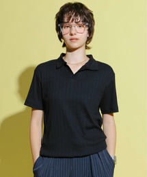 Zooodle | Rib Skipper Polo Shirt - リブスキッパーポロシャツ -(ポロシャツ)