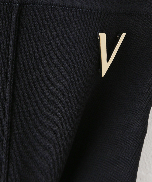 venit(ヴェニット)の「venit/ヴェニット ニットサイクリングパンツ(その他パンツ・レディース・ネイビー・38)」の10枚目の写真