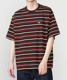 SCYE BASICS（サイベーシックス）の「SCYE BASICS |〈別注〉コットン 鹿の子ボーダーTシャツ MEN（Tシャツ/カットソー）」