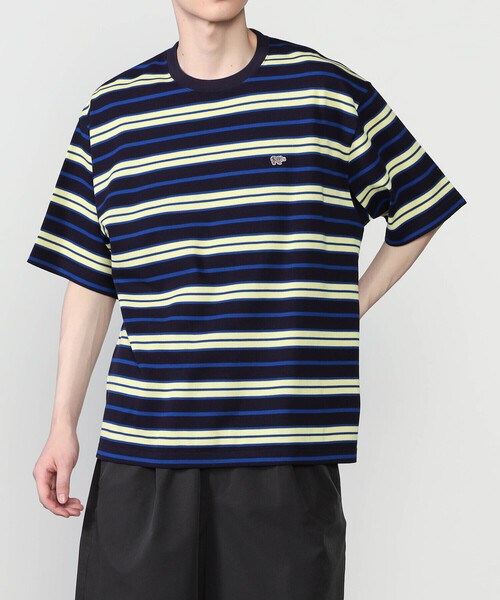 SCYE BASICS |〈別注〉コットン 鹿の子ボーダーTシャツ MEN（Tシャツ