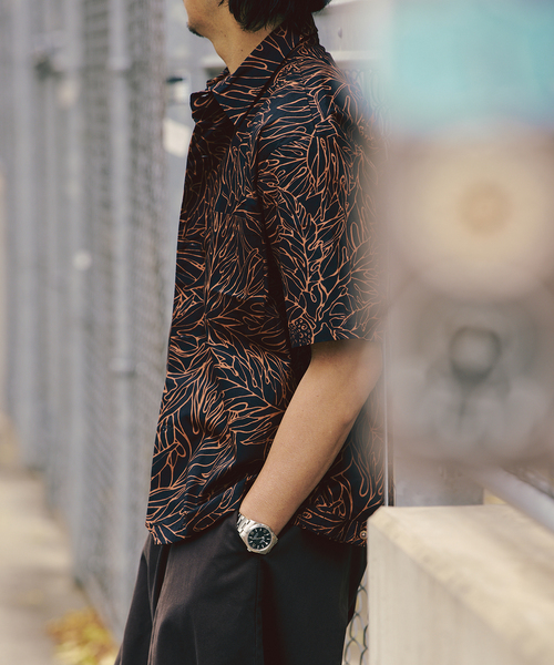 SALVAGE PUBLIC(サルベージパブリック)の「SALVAGE PUBLIC / サルベージパブリック 別注 Hapa Jac Shirt 2(シャツ/ブラウス・メンズ・ブラック・LARGE/MEDIUM)」の7枚目の写真