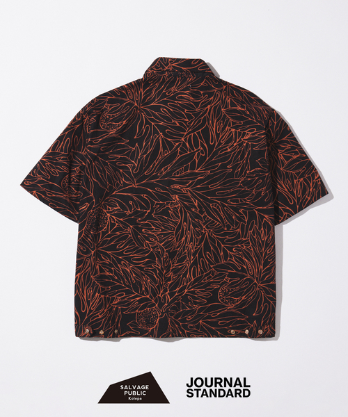 SALVAGE PUBLIC(サルベージパブリック)の「SALVAGE PUBLIC / サルベージパブリック 別注 Hapa Jac Shirt 2(シャツ/ブラウス・メンズ・ブラック・LARGE/MEDIUM)」の3枚目の写真