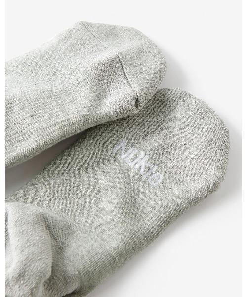 DoCLASSE( ドゥクラッセ)の「Nukle・シルク混裏パイルソックス(シューズ小物/雑貨・レディース・ネイビー/ブラック/チャコール/オートミール/オレンジ/ブルーグレー/ライトグレー・L/M)」の13枚目の写真