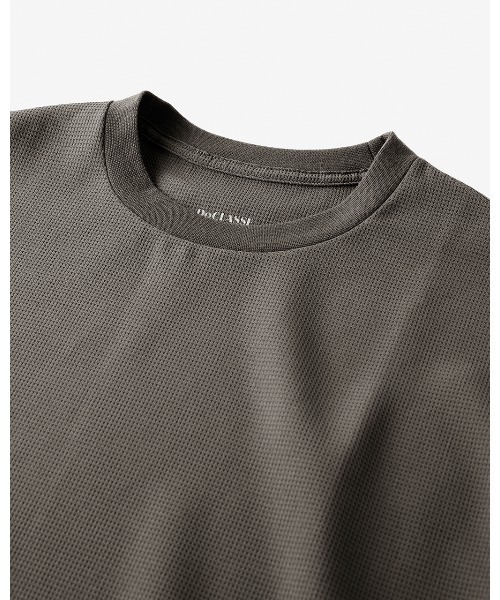 DoCLASSE（ ドゥクラッセ）の「スーパー高性能アクティブTシャツ（Tシャツ/カットソー・メンズ・グレー/オフホワイト/ブラック/ダークネイビー・M/LL/3L/L/S）」の7枚目の写真