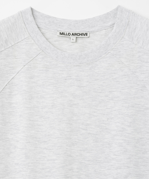 Millo Archive（ミロ アーカイブ）の「ダブルインシジョンTシャツ[ホワイトメランジ]（Tシャツ/カットソー・メンズ・その他・X-LARGE/LARGE/MEDIUM）」の2枚目の写真