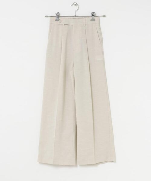 URBAN RESEARCH ROSSO WOMEN(アーバンリサーチ ロッソ)の「防シワ リネンライクイージースラックス(その他パンツ・レディース・ブルー系その他/ライトベージュ/ネイビー・36/38)」の8枚目の写真