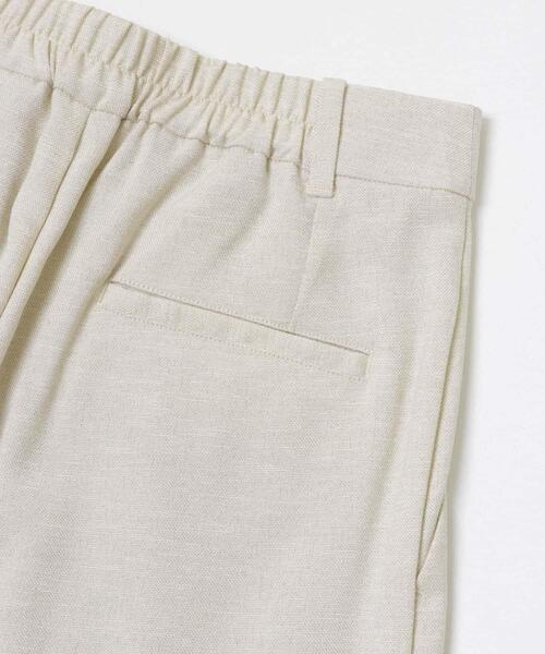URBAN RESEARCH ROSSO WOMEN(アーバンリサーチ ロッソ)の「防シワ リネンライクイージースラックス(その他パンツ・レディース・ブルー系その他/ライトベージュ/ネイビー・36/38)」の9枚目の写真
