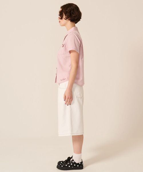 TINA:JOJUN(ティーナジョジュン)の「オーバーサイズ ハーフ チノパンツ TINA:JOJUN(チノパンツ・レディース・ホワイト/ダークブラウン・S/M)」の19枚目の写真