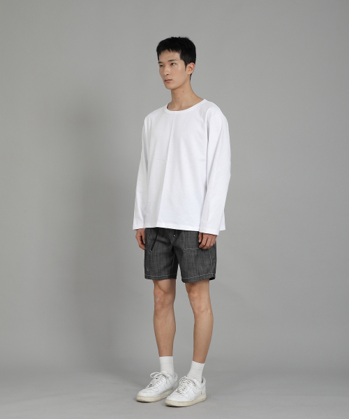 SAINTCREW(セントクルー)の「無地Rネック長袖TシャツRRL-875ホワイト(Tシャツ/カットソー・メンズ・その他・LARGE/X-LARGE/XXXX-LARGE/XXX-LARGE/XX-LARGE/MEDIUM)」の8枚目の写真