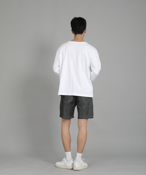 SAINTCREW(セントクルー)の「無地Rネック長袖TシャツRRL-875ホワイト(Tシャツ/カットソー・メンズ・その他・LARGE/X-LARGE/XXXX-LARGE/XXX-LARGE/XX-LARGE/MEDIUM)」の14枚目の写真