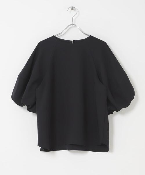 URBAN RESEARCH ROSSO WOMEN(アーバンリサーチ ロッソ)の「クールタッチ 吸水速乾バルーンブラウス(シャツ/ブラウス・レディース・アイボリー/イエロー系その他/ネイビー・FREE)」の10枚目の写真