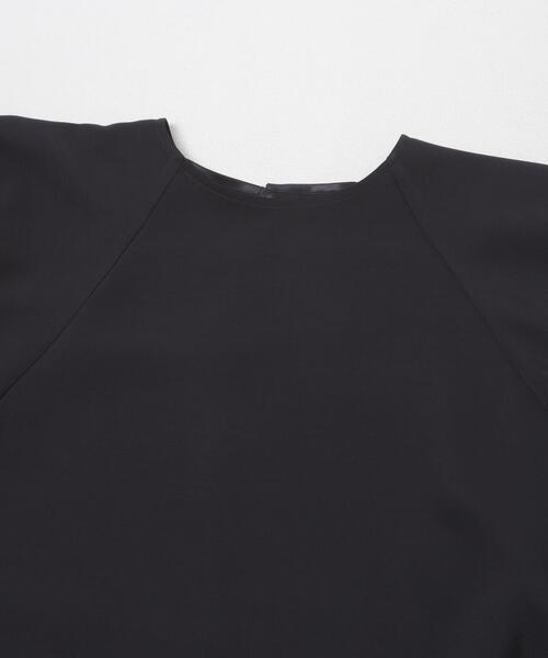 URBAN RESEARCH ROSSO WOMEN(アーバンリサーチ ロッソ)の「クールタッチ 吸水速乾バルーンブラウス(シャツ/ブラウス・レディース・アイボリー/イエロー系その他/ネイビー・FREE)」の9枚目の写真