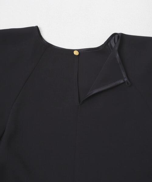 URBAN RESEARCH ROSSO WOMEN(アーバンリサーチ ロッソ)の「クールタッチ 吸水速乾バルーンブラウス(シャツ/ブラウス・レディース・アイボリー/イエロー系その他/ネイビー・FREE)」の6枚目の写真