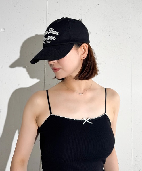 MAISON SELECT(メゾンセレクト)の「6C84 センターリボン カップインキャミ(キャミソール・レディース・ブラック/ホワイト/グレー・FREE)」の7枚目の写真