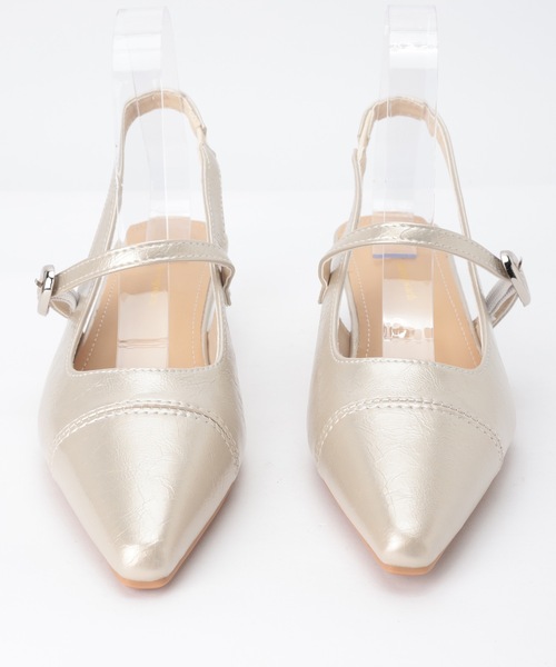 Lace Ladies(レースレディース)の「バックストラップ ポインテッド ヒール パンプス(パンプス・レディース・ピンク/シルバー/アイボリー・23cm/23.5cm/24cm/24.5cm/25cm/22.5cm)」の22枚目の写真
