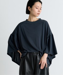 コグザビッグスモーク バックフレアカットソー 長袖 ブラック COGTHEBIGSMOKE｜コグザビッグスモークのTシャツ/カットソー通販