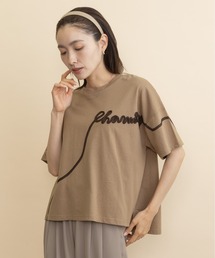 ”charming”ロゴモチーフT