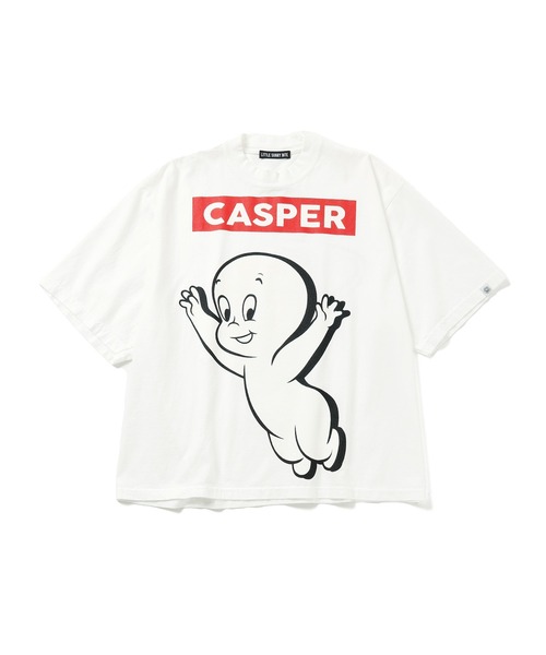 Little sunny bite(リトルサニーバイト)の「【Little Sunny Bite 】casper big tee(Tシャツ/カットソー・レディース・ホワイト・MEDIUM/SMALL)」の1枚目の写真