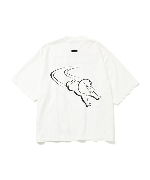 Little sunny bite(リトルサニーバイト)の「【Little Sunny Bite 】casper big tee(Tシャツ/カットソー・レディース・ホワイト・MEDIUM/SMALL)」の2枚目の写真