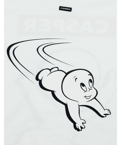 Little sunny bite(リトルサニーバイト)の「【Little Sunny Bite 】casper big tee(Tシャツ/カットソー・レディース・ホワイト・MEDIUM/SMALL)」の8枚目の写真