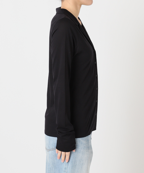 plage（プラージュ）の「Open collar ロンT（Tシャツ/カットソー・レディース・アイボリー/ブラック・FREE）」の21枚目の写真