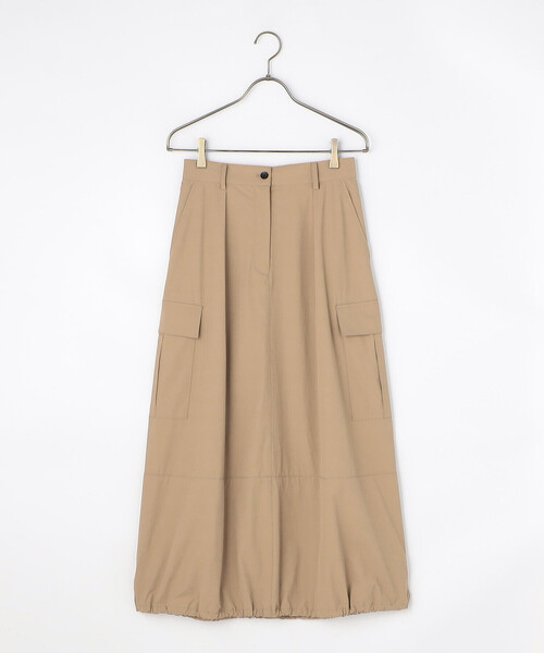 COMME CA ISM（コムサイズム）の「ナイロンストレッチ バルーンカーゴスカート（スカート・レディース・ベージュ/チャコール・LARGE/MEDIUM）」の15枚目の写真