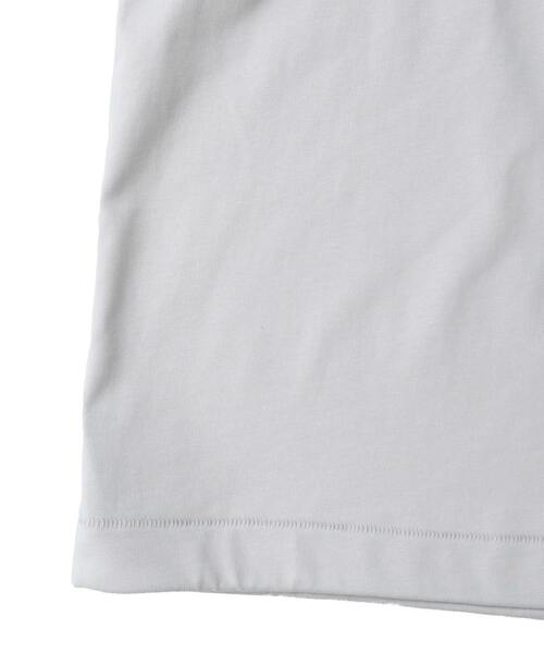 CONVERSE TOKYO(コンバーストウキョウ)の「BICOLOR HEM SPINDLE TEE(Tシャツ/カットソー・レディース・ネイビー/ホワイト/ブラック・MEDIUM/SMALL)」の9枚目の写真